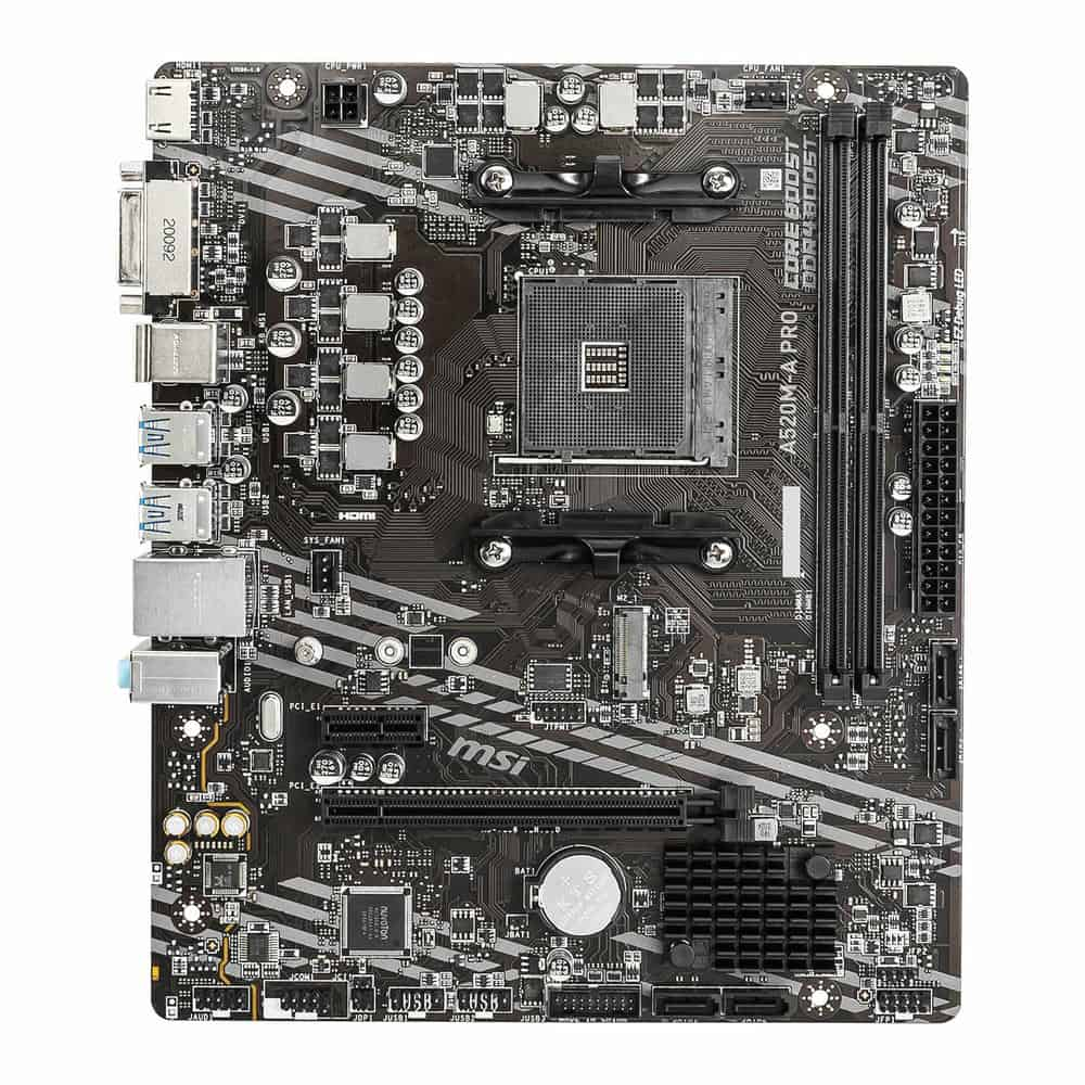 MSI AMD Ryzen A520M-A PRO AM4 MicroATX Motherboard